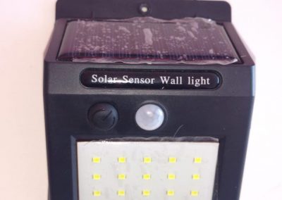 luz da parede do sensor solar 1.2A - sunpowermz